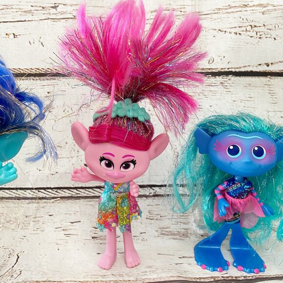 TROLLS WORLD Tour Fashion Remix Figure Dolls - Picture 3 of 13